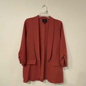 Worthington Women's Blazer - Terracotta